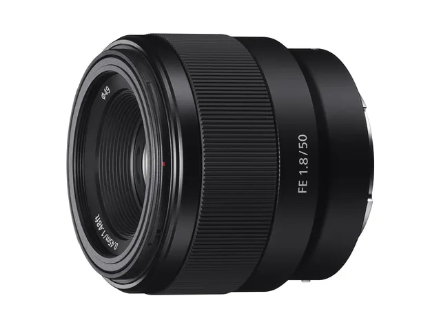 sony-fe-50mm-f1-8-standard-lens-sel50f18f-2-for-full-frame-e-mount-cameras-black image 1
