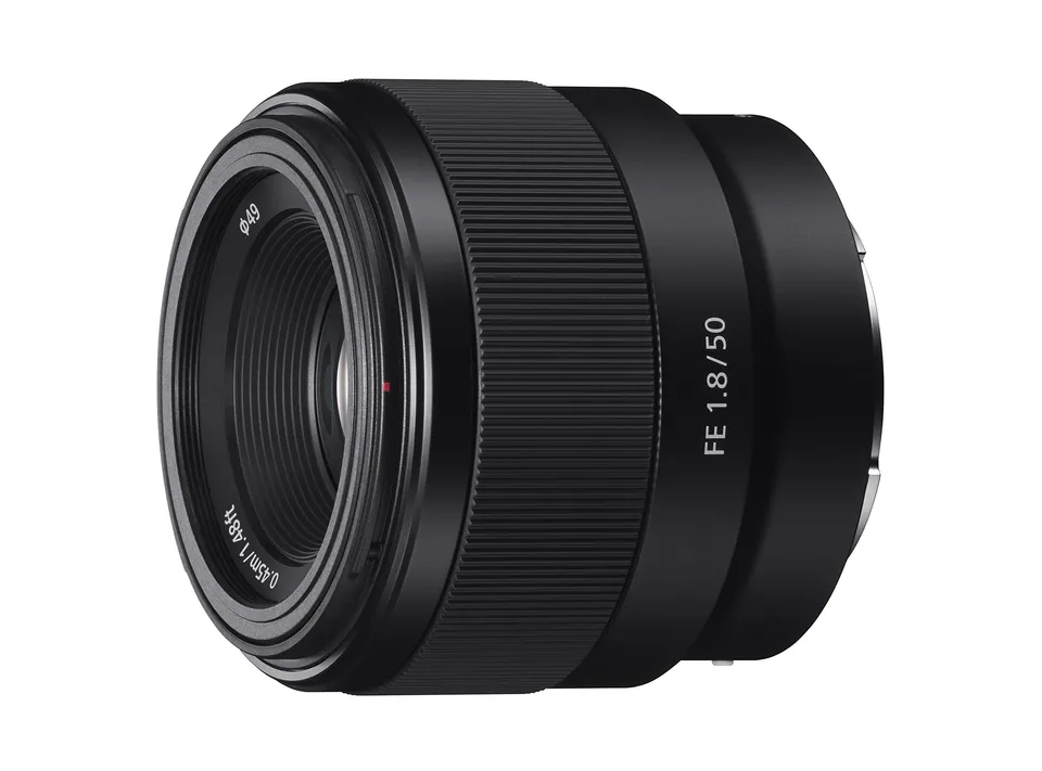 sony-fe-50mm-f1-8-standard-lens-sel50f18f-2-for-full-frame-e-mount-cameras-black image 1