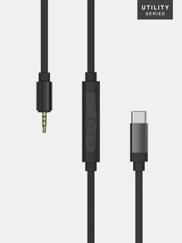 koss-utility-series-usb-c-cord-with-dac-24bit-96khz-high-fidelity-audio image 1