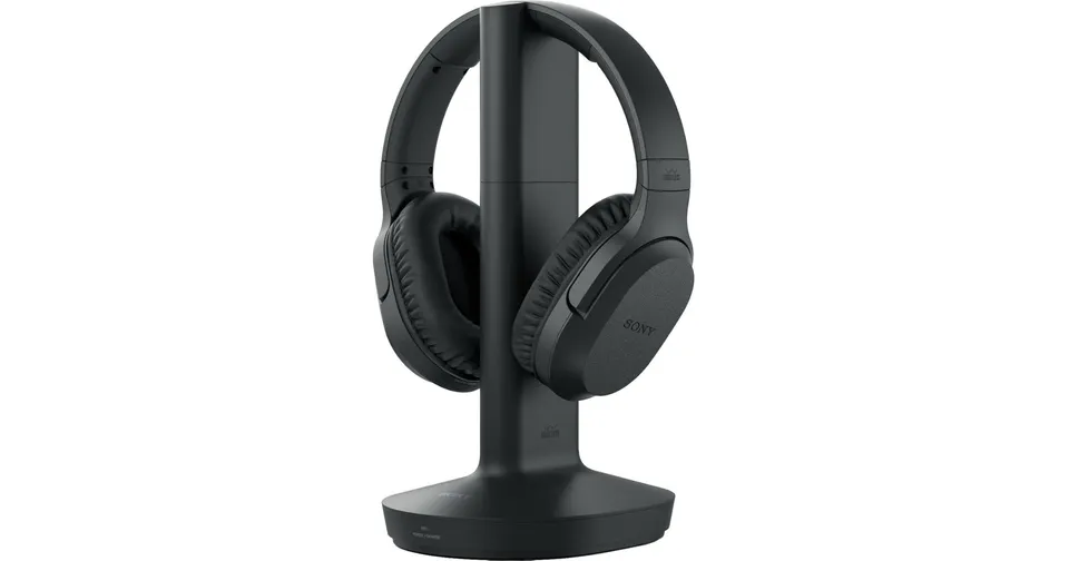 sony-rf400-wireless-home-theater-headphones-for-tv-black image 1
