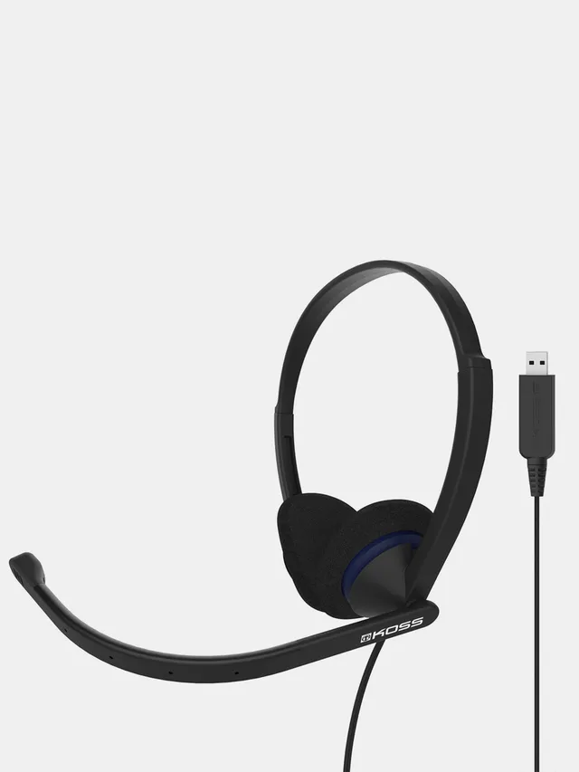 koss-cs200-usb-communication-headset-with-noise-cancelling-microphone image 1