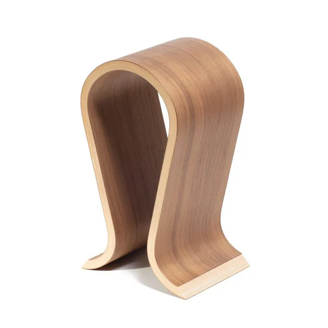 grado-omega-wood-headphone-stand-walnut-finish image 1