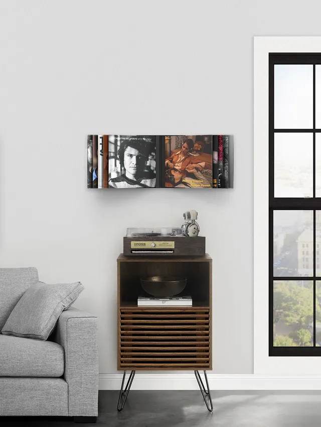 koss-record-wall-rack-holds-10-vinyl-albums image 1
