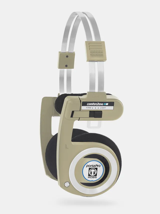 koss-porta-pro-wireless-headphones-rhythm-beige-bluetooth-5-2-20-hr-battery image 1