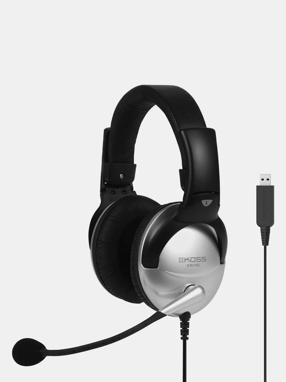 koss-sb45-usb-communication-headset-with-clear-voice-technology-cvt image 1