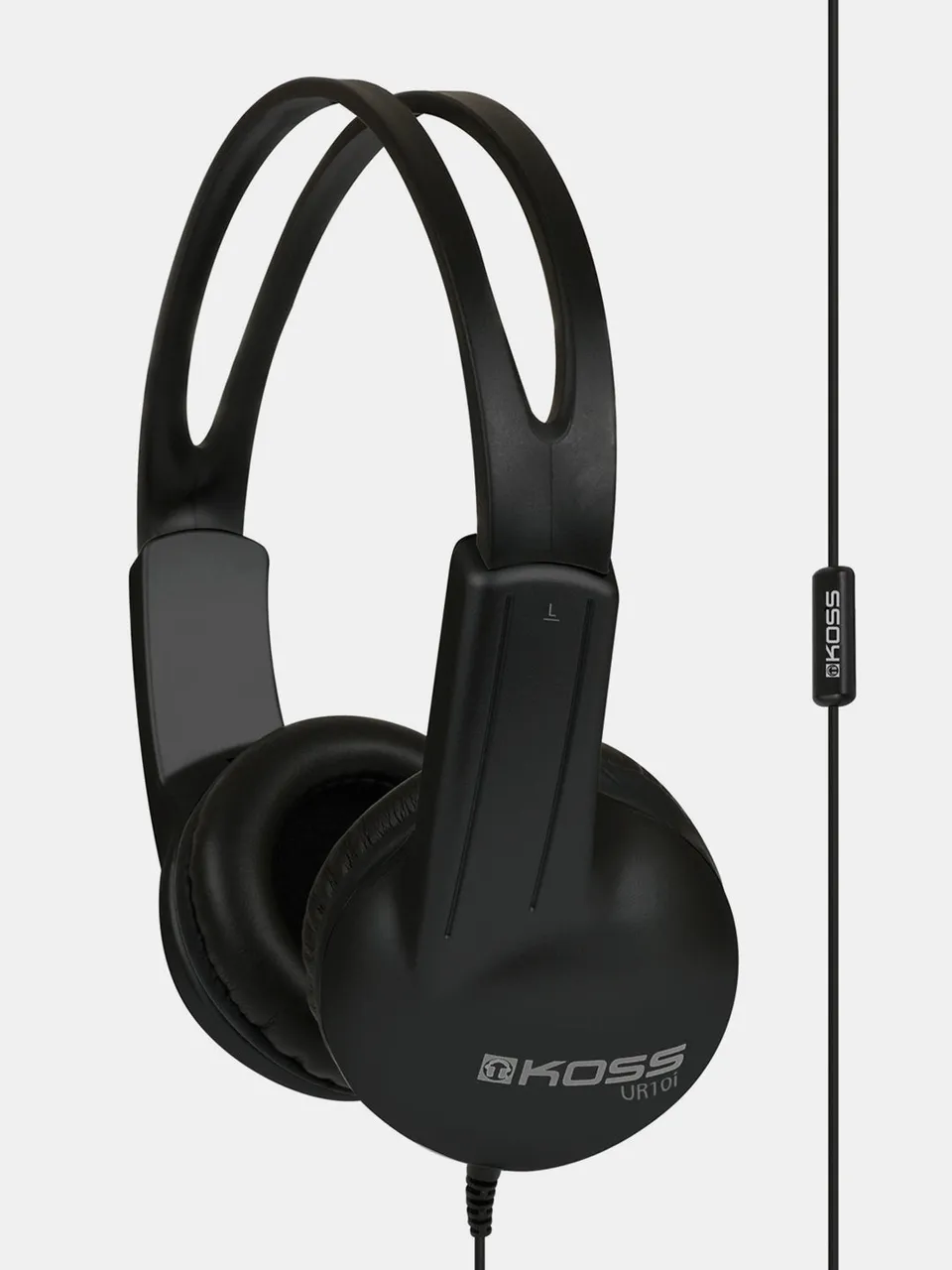 koss-ur10i-on-ear-headphones-with-mic-lightweight-for-school-education image 1