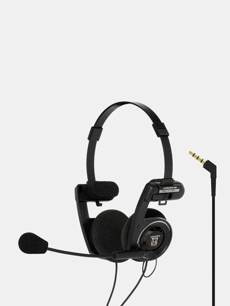 koss-porta-pro-communication-headset-with-boom-mic-3-5mm-trrs image 1