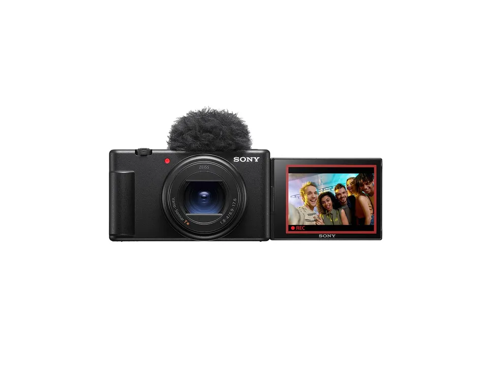 sony-zv-1-ii-vlog-camera-for-content-creators-and-vloggers-black-large-1-inch-se image 1