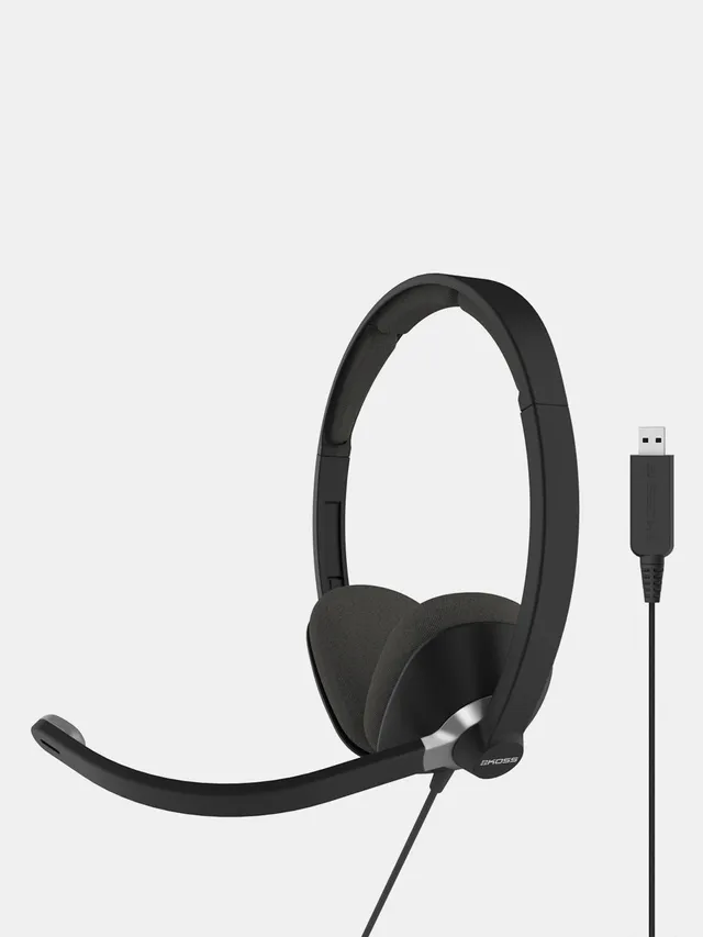 koss-cs300-usb-wired-communication-headset-with-noise-cancelling-mic image 1