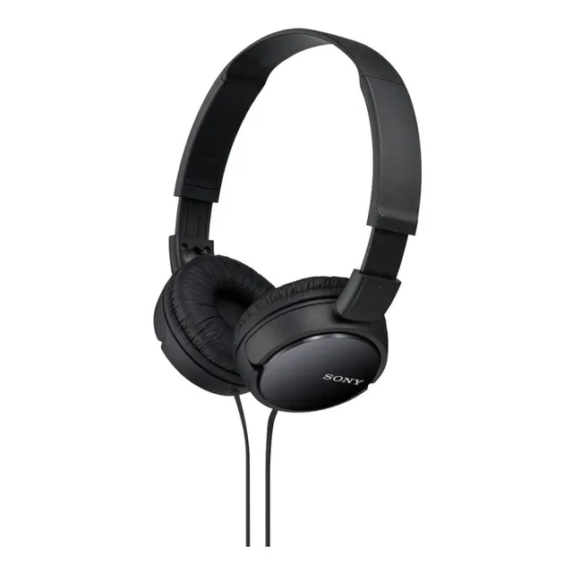 sony-zx-series-wired-on-ear-headphones-mdr-zx110-black image 1
