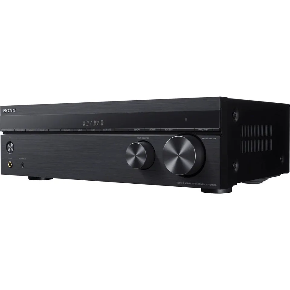 sony-strdh590-5-2-channel-surround-sound-home-theater-receiver-4k-hdr-av-receive image 1