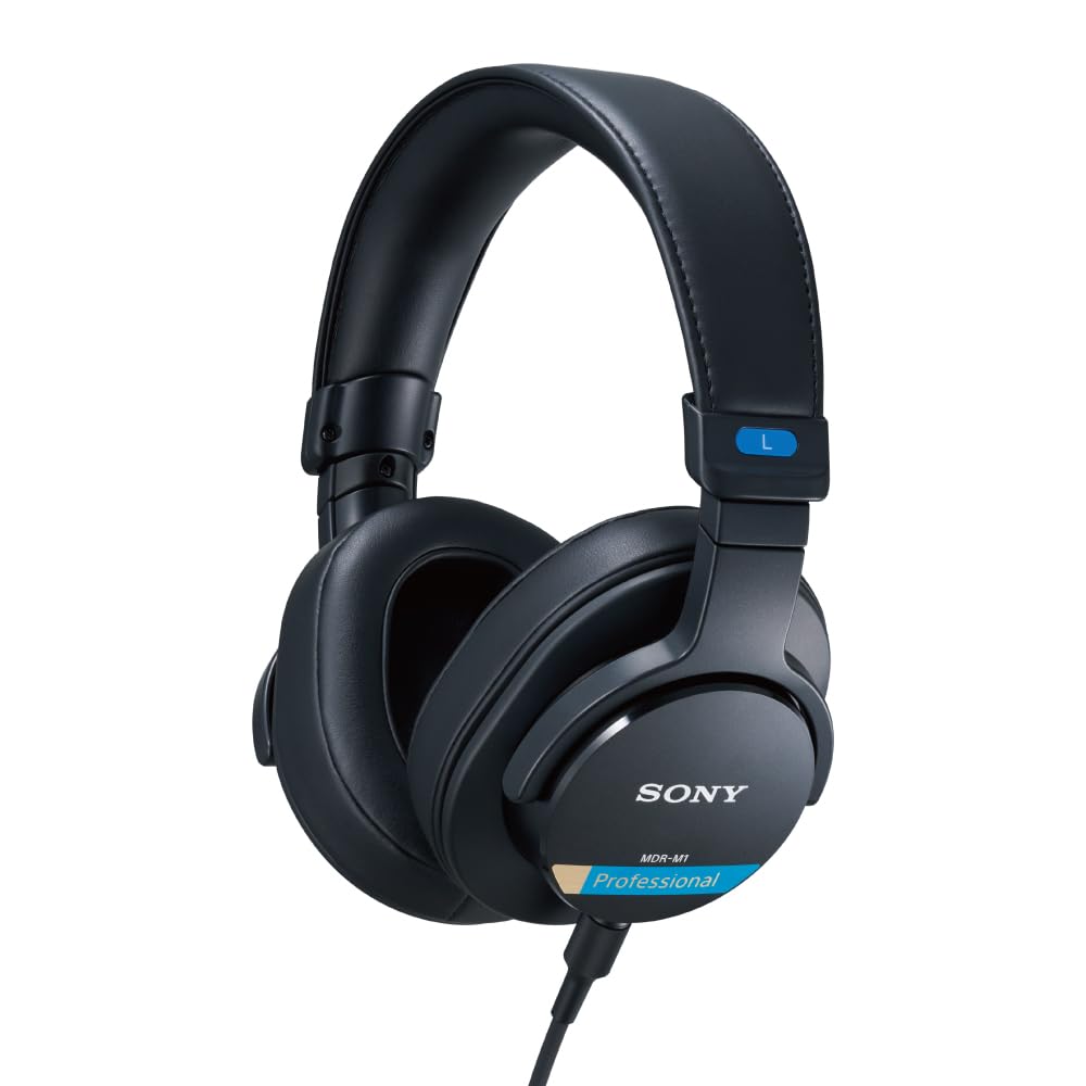 sony-mdr-m1-professional-reference-closed-monitor-headphones-ultra-wideband-5hz- image 1