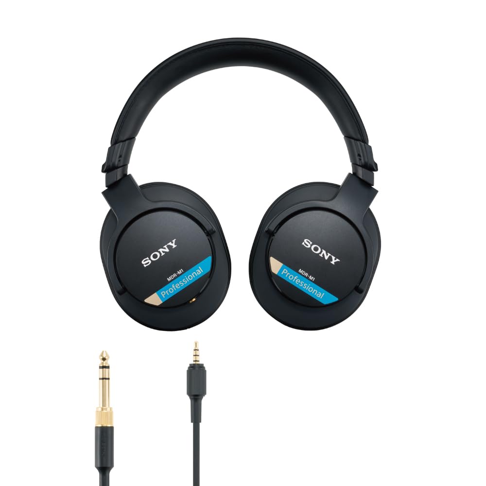 sony-mdr-m1-professional-reference-closed-monitor-headphones-ultra-wideband-5hz- image 8