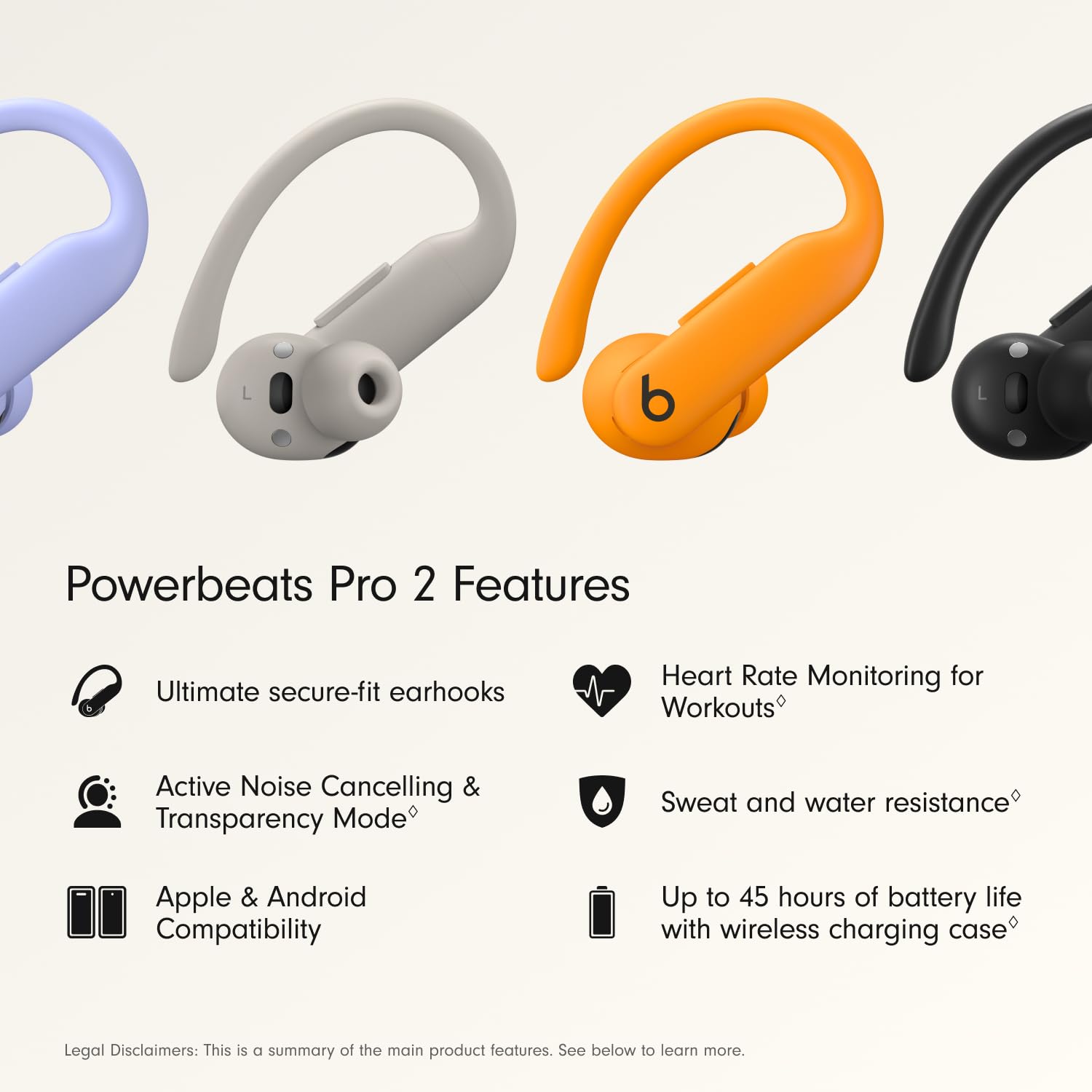 beats-powerbeats-pro-2-wireless-bluetooth-earbuds-with-usb-c-charge-cable image 2