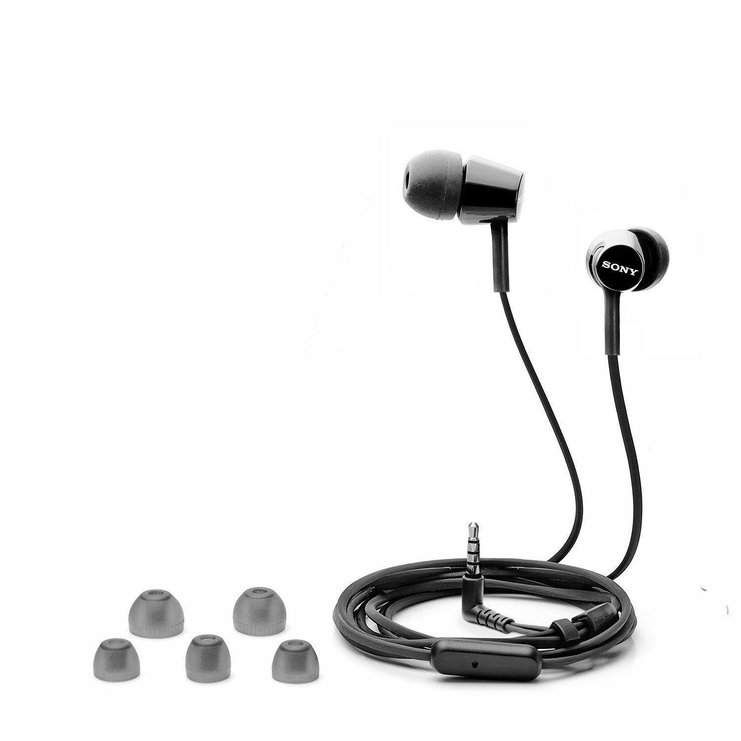 sony-mdr-ex155ap-in-ear-earbud-headset-with-mic-and-smartphone-controls-black image 4