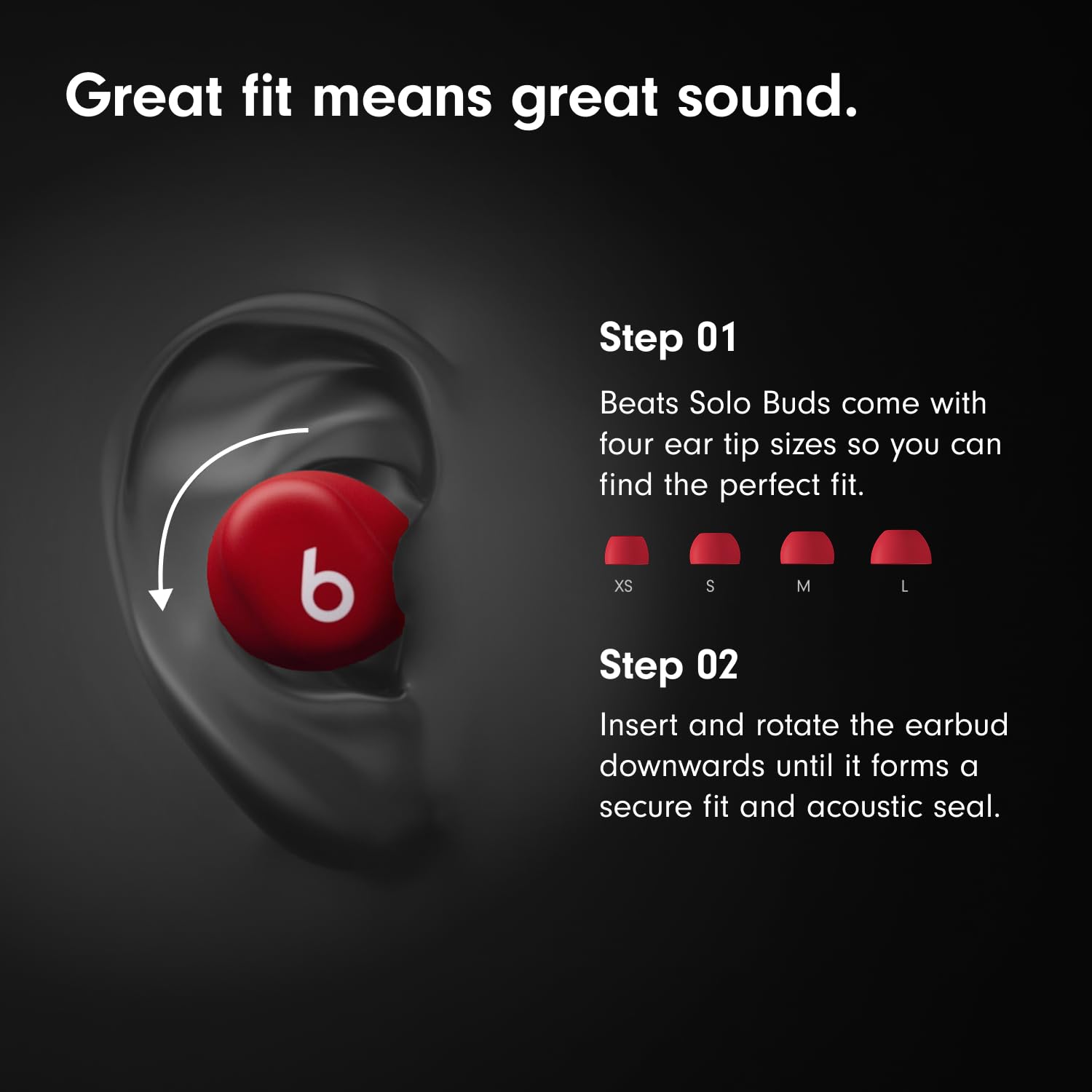 beats-solo-buds-true-wireless-bluetooth-earbuds-18-hour-battery-apple-android-co image 2
