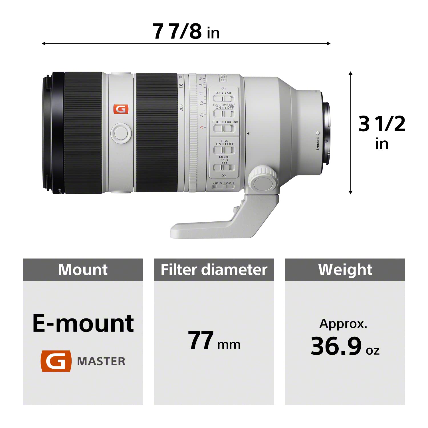 sony-fe-70-200mm-f2-8-gm-oss-ii-telephoto-zoom-lens image 2