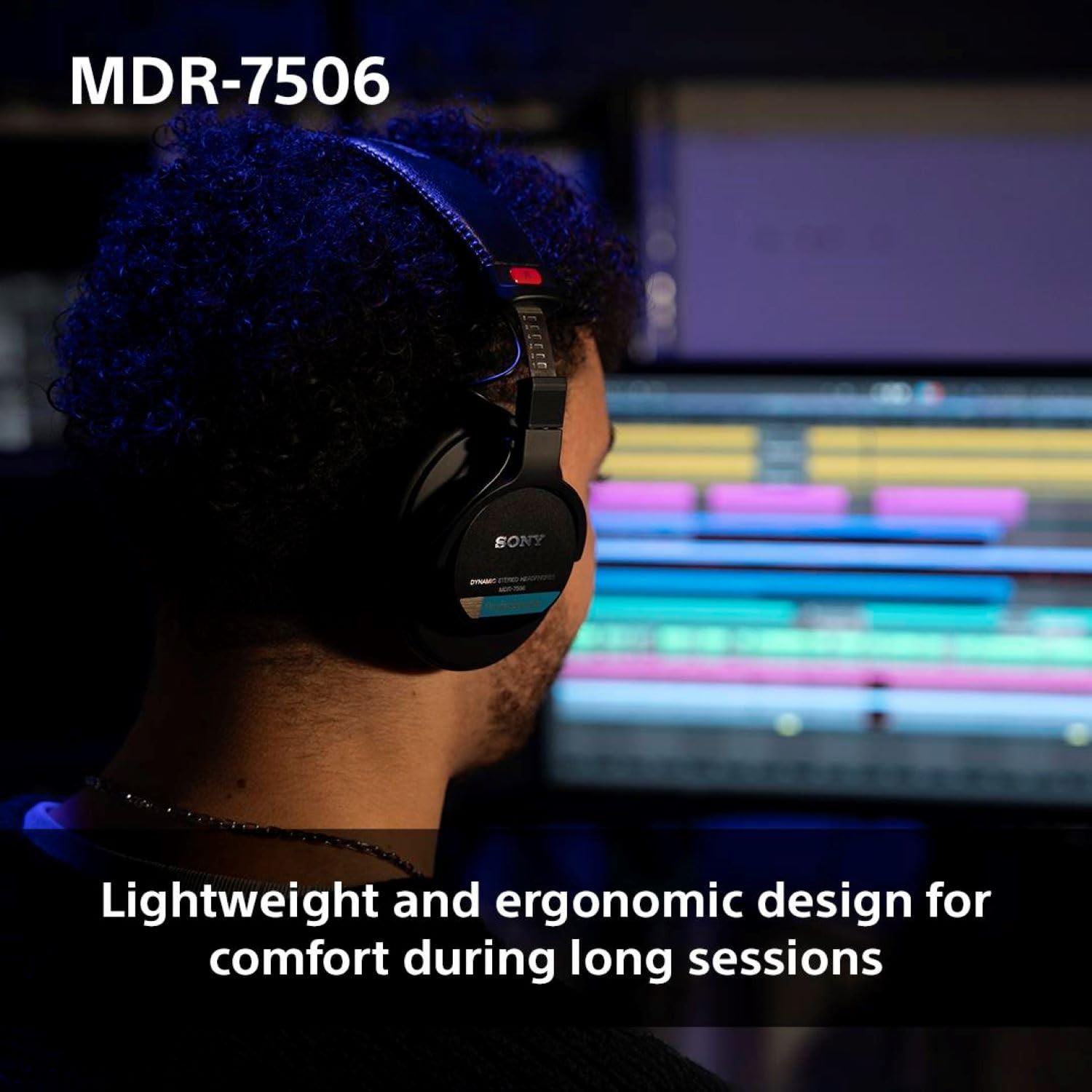 sony-mdr7506-professional-large-diaphragm-headphone-wired-closed-ear-foldable-40 image 7