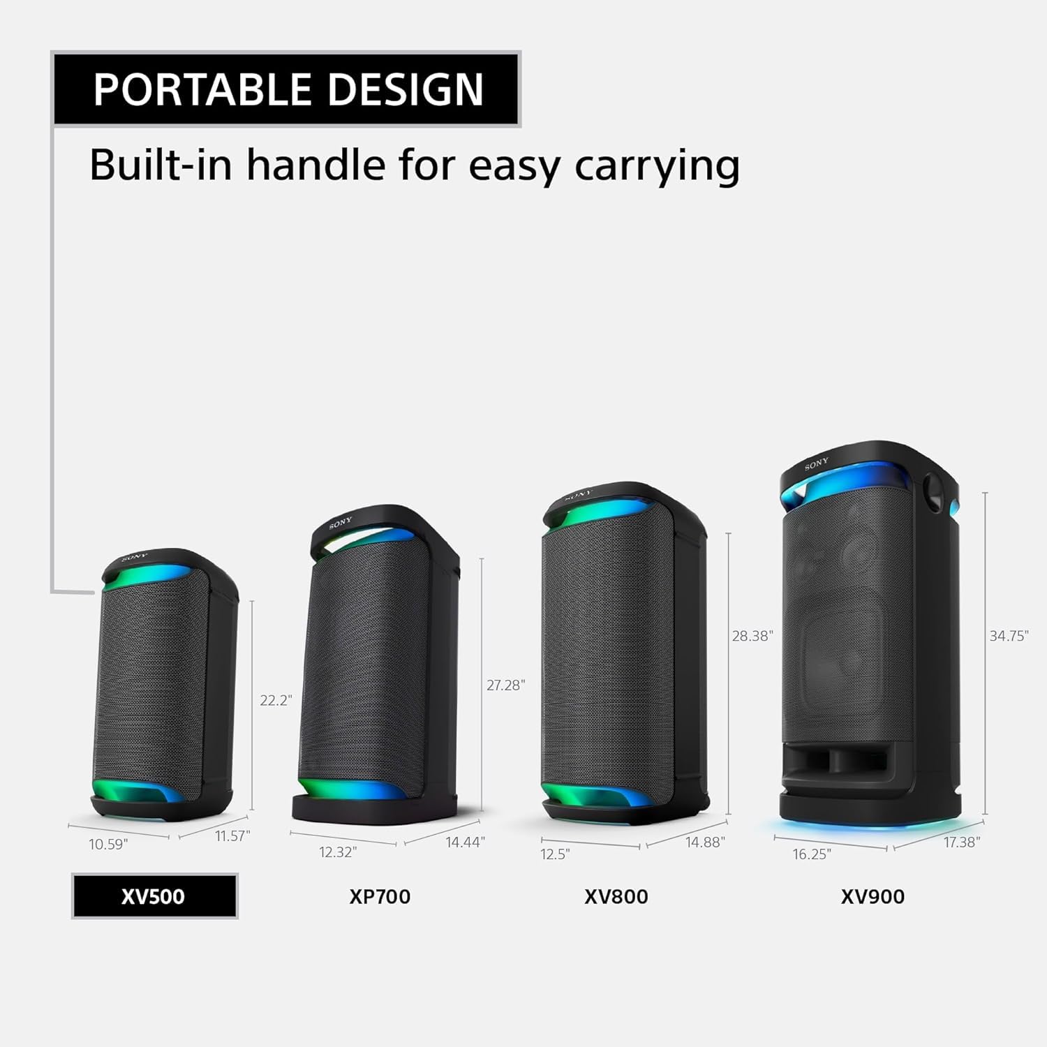 sony-srs-xv500-portable-bluetooth-karaoke-party-speaker image 2