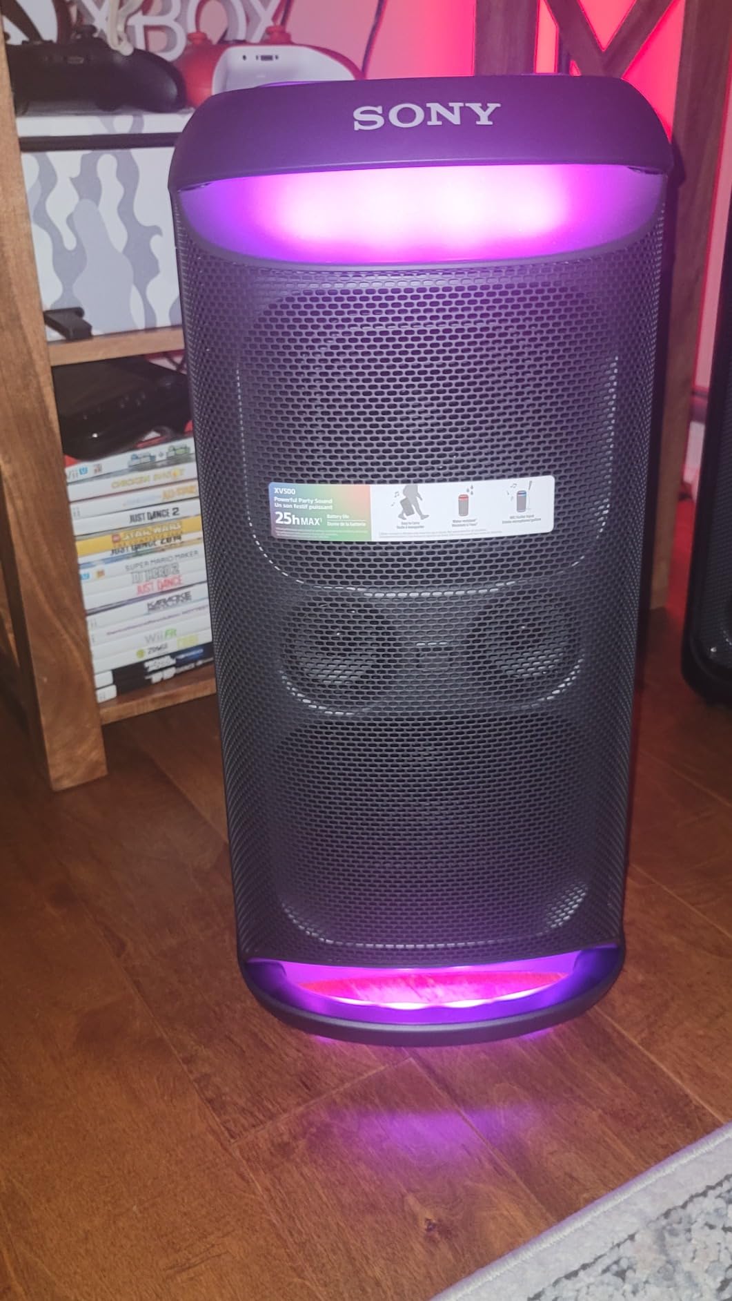 Solid party speaker