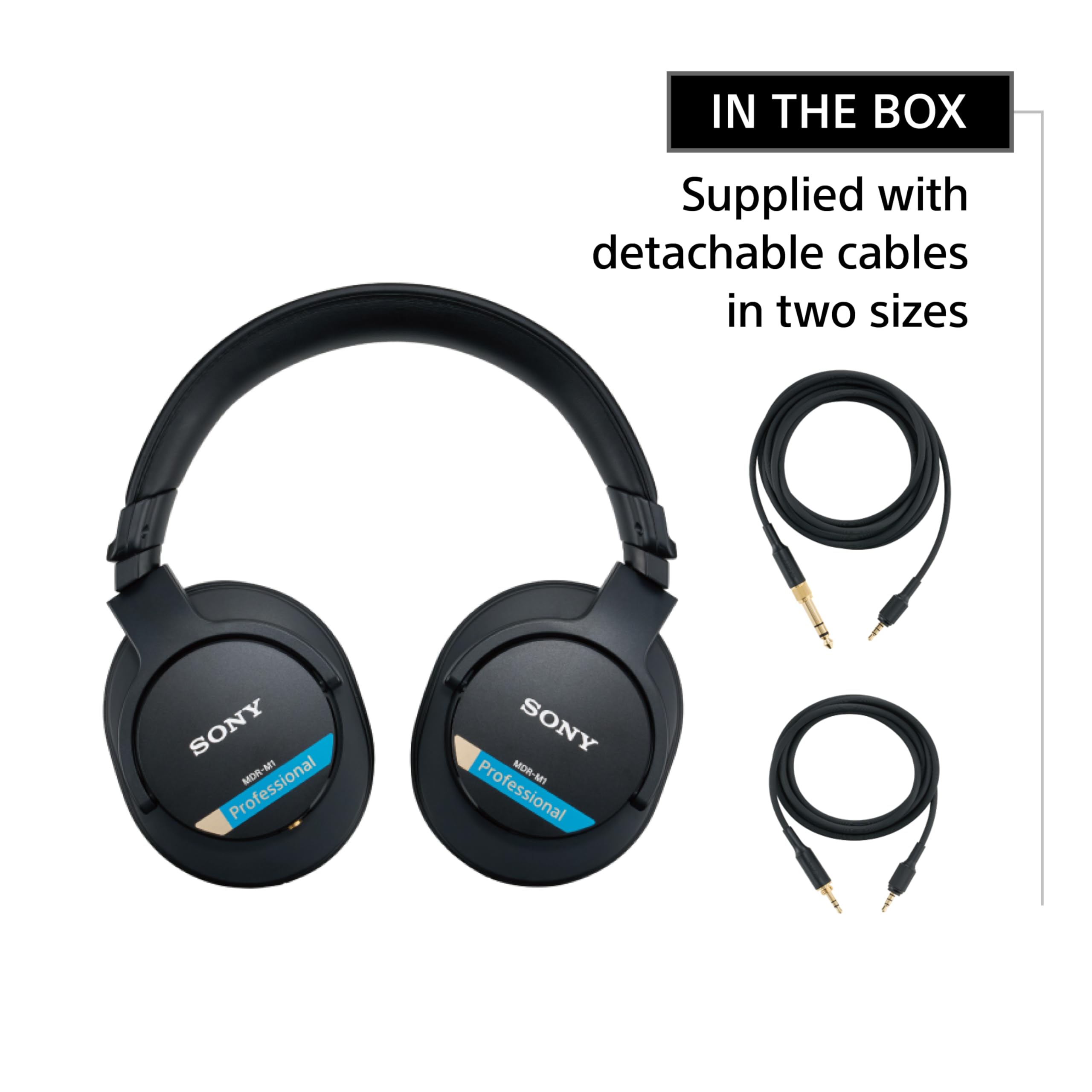 sony-mdr-m1-professional-reference-closed-monitor-headphones-ultra-wideband-5hz- image 5