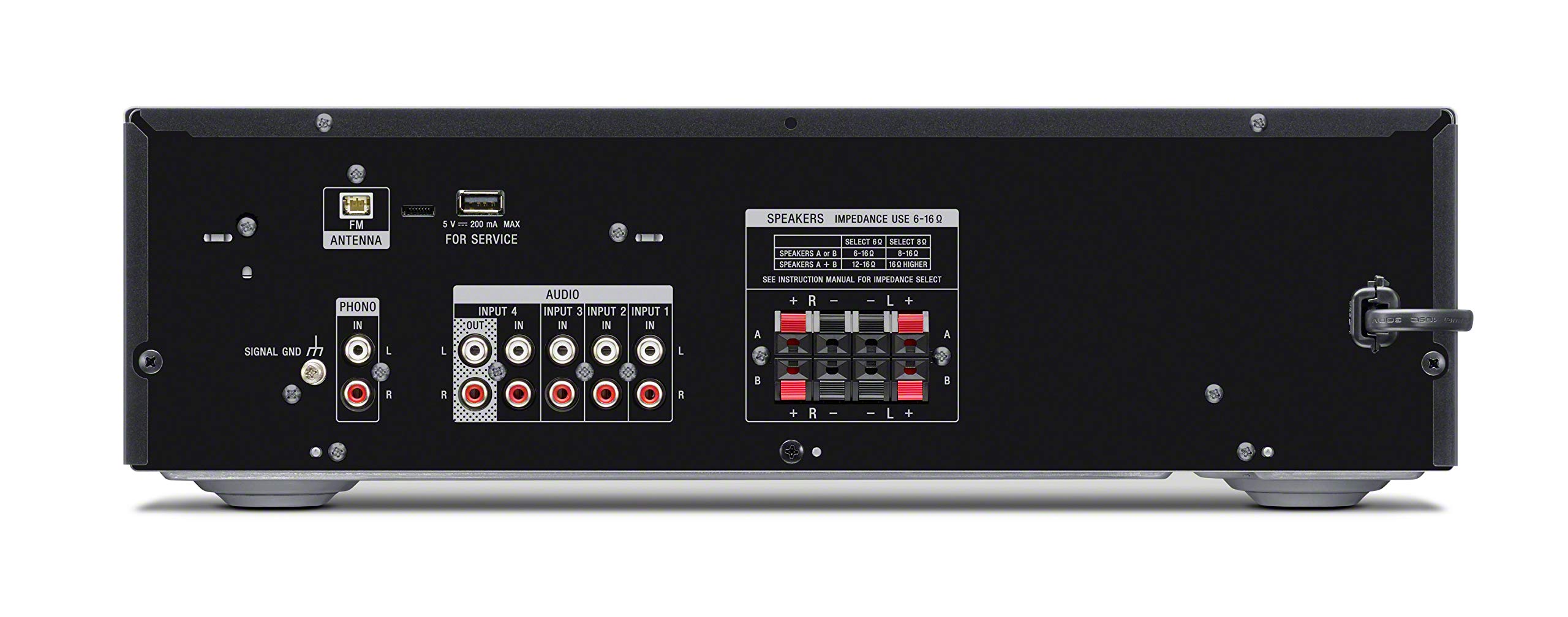 sony-strdh190-2-channel-home-stereo-receiver-with-bluetooth-and-phono-inputs-bla image 2