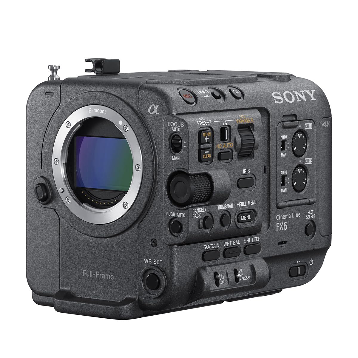 sony-ilme-fx6-cinema-line-full-frame-camera image 1