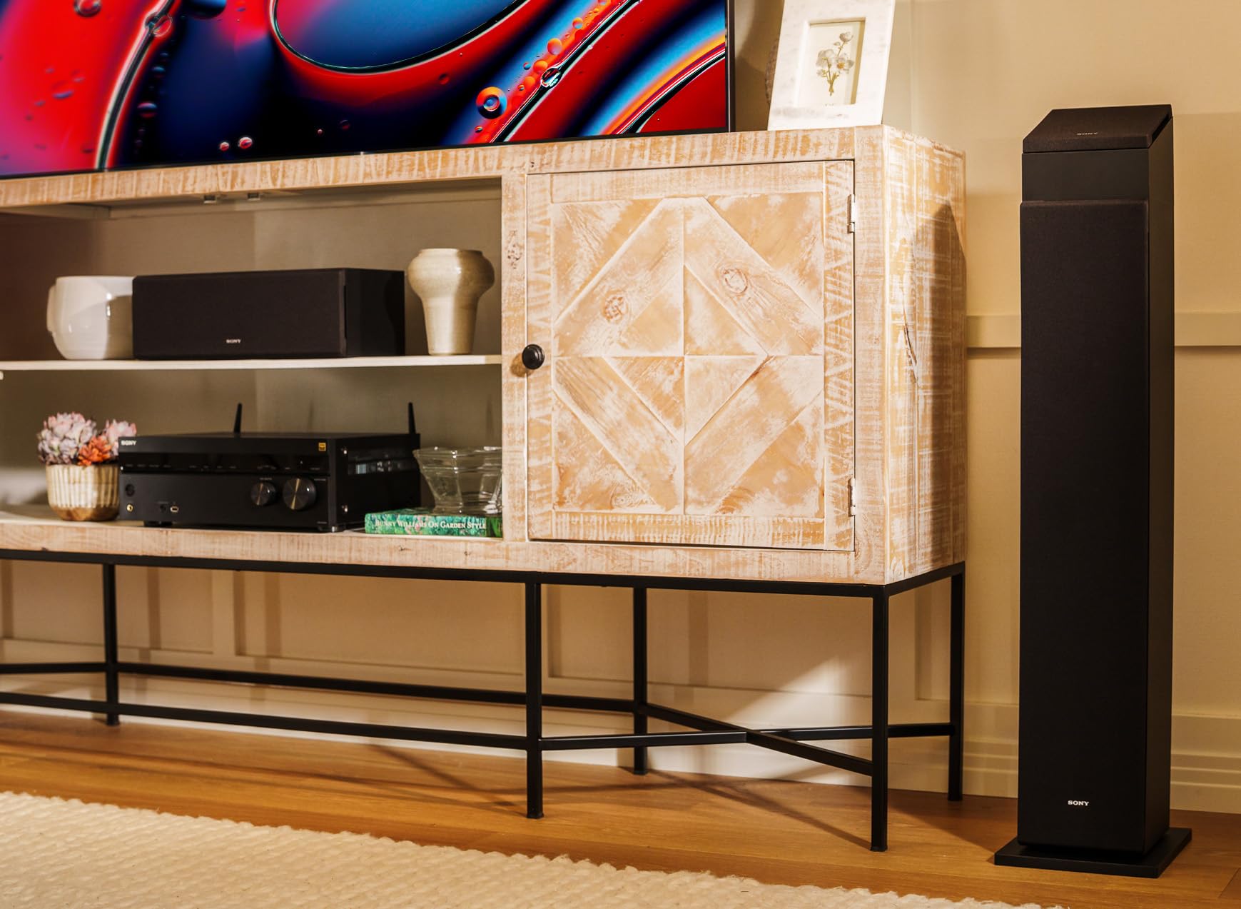 sony-cs-speaker-ss-cs8m2-2-way-3-driver-center-channel-speaker-enhanced-vocal-cl image 5