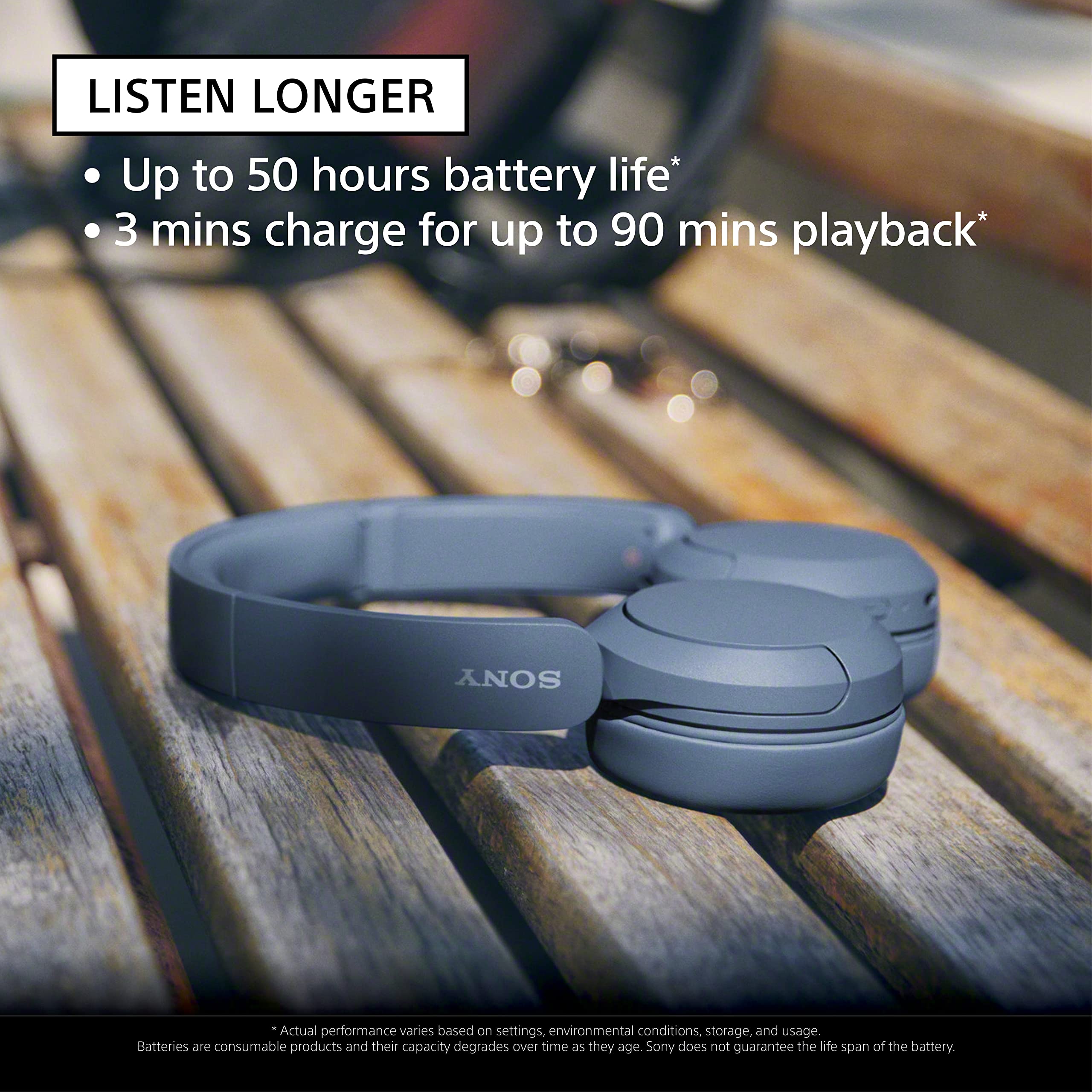 sony-wh-ch520-wireless-headphones-bluetooth-on-ear-headset-with-microphone-and-u image 2