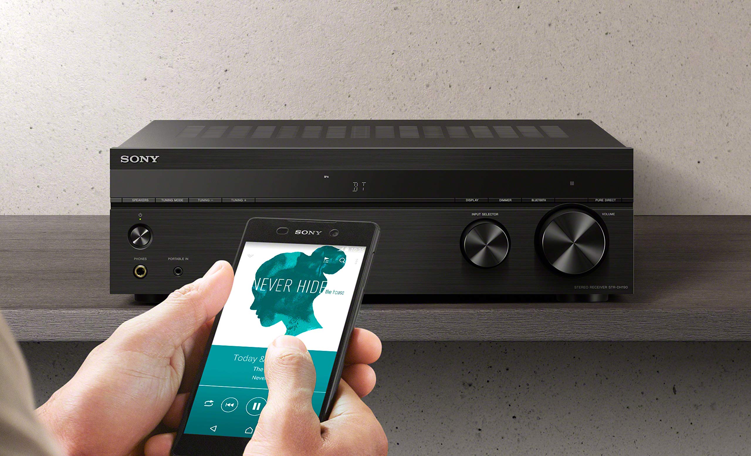 sony-strdh190-2-channel-home-stereo-receiver-with-bluetooth-and-phono-inputs-bla image 5