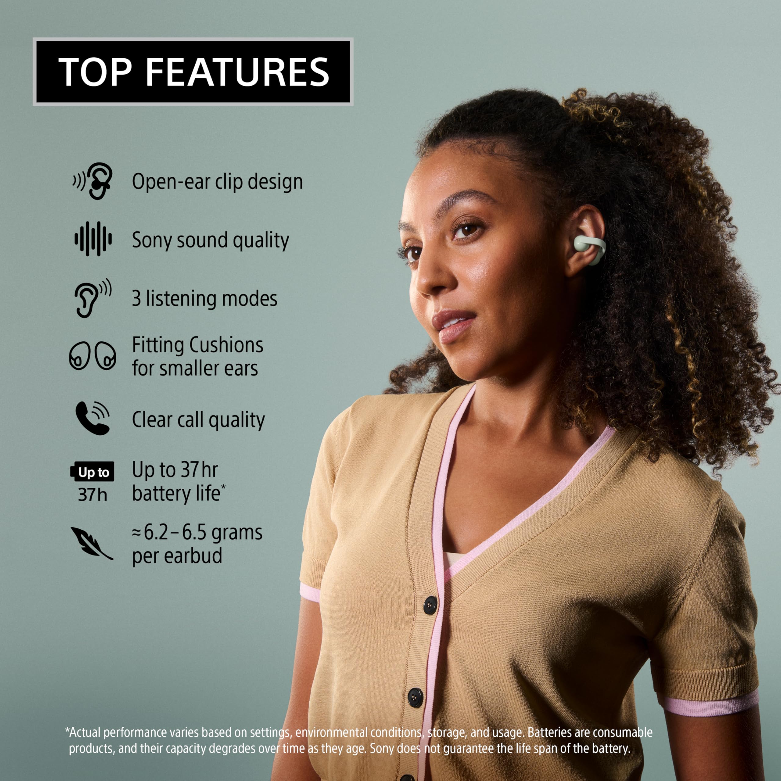 sony-linkbuds-clip-open-ear-true-wireless-earbuds-lavender-secure-clip-on-fit-37 image 3