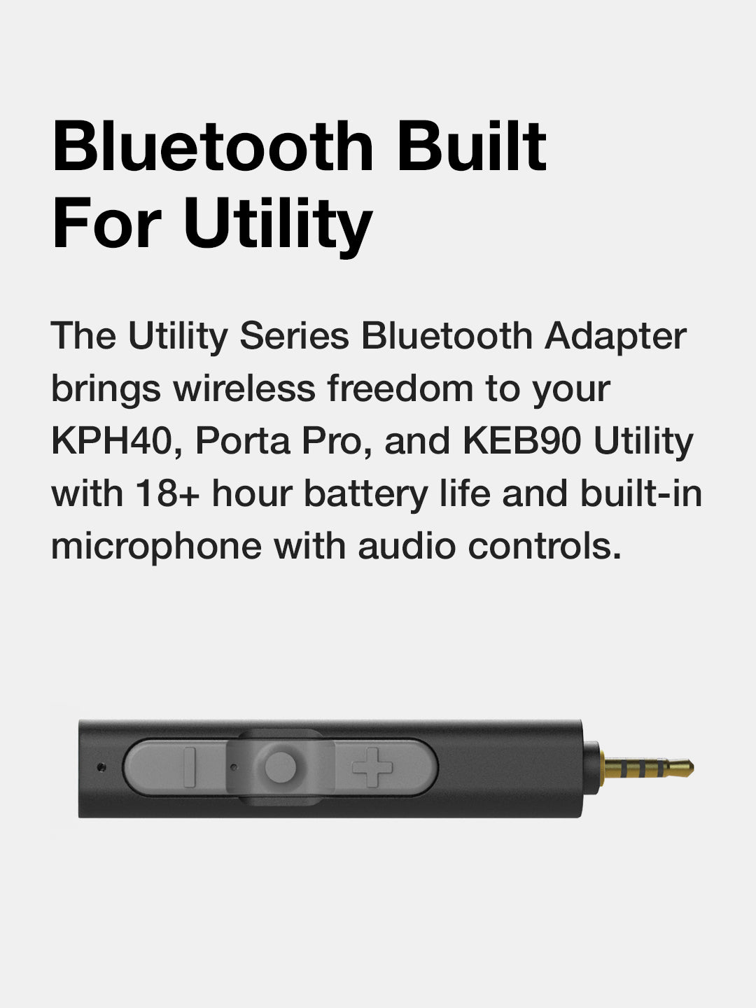 koss-utility-series-bluetooth-adapter-wireless-audio-for-kph40-porta-pro-keb90 image 4