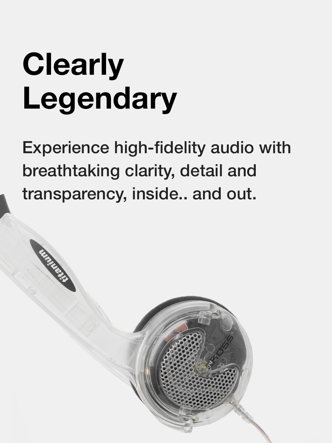 koss-ktxpro1-clear-on-ear-headphones-with-titanium-coated-drivers image 5