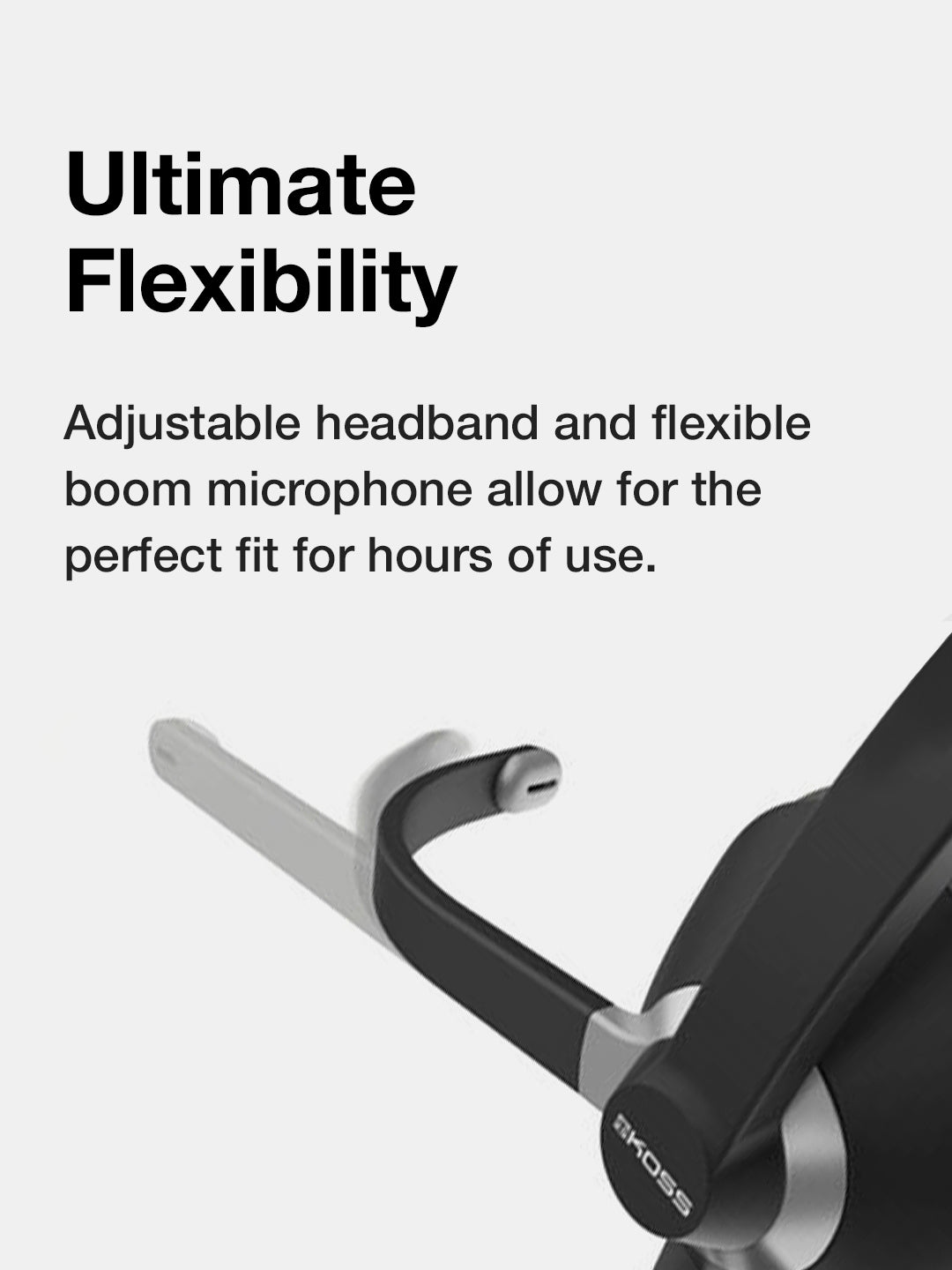 koss-cs300-usb-wired-communication-headset-with-noise-cancelling-mic image 8