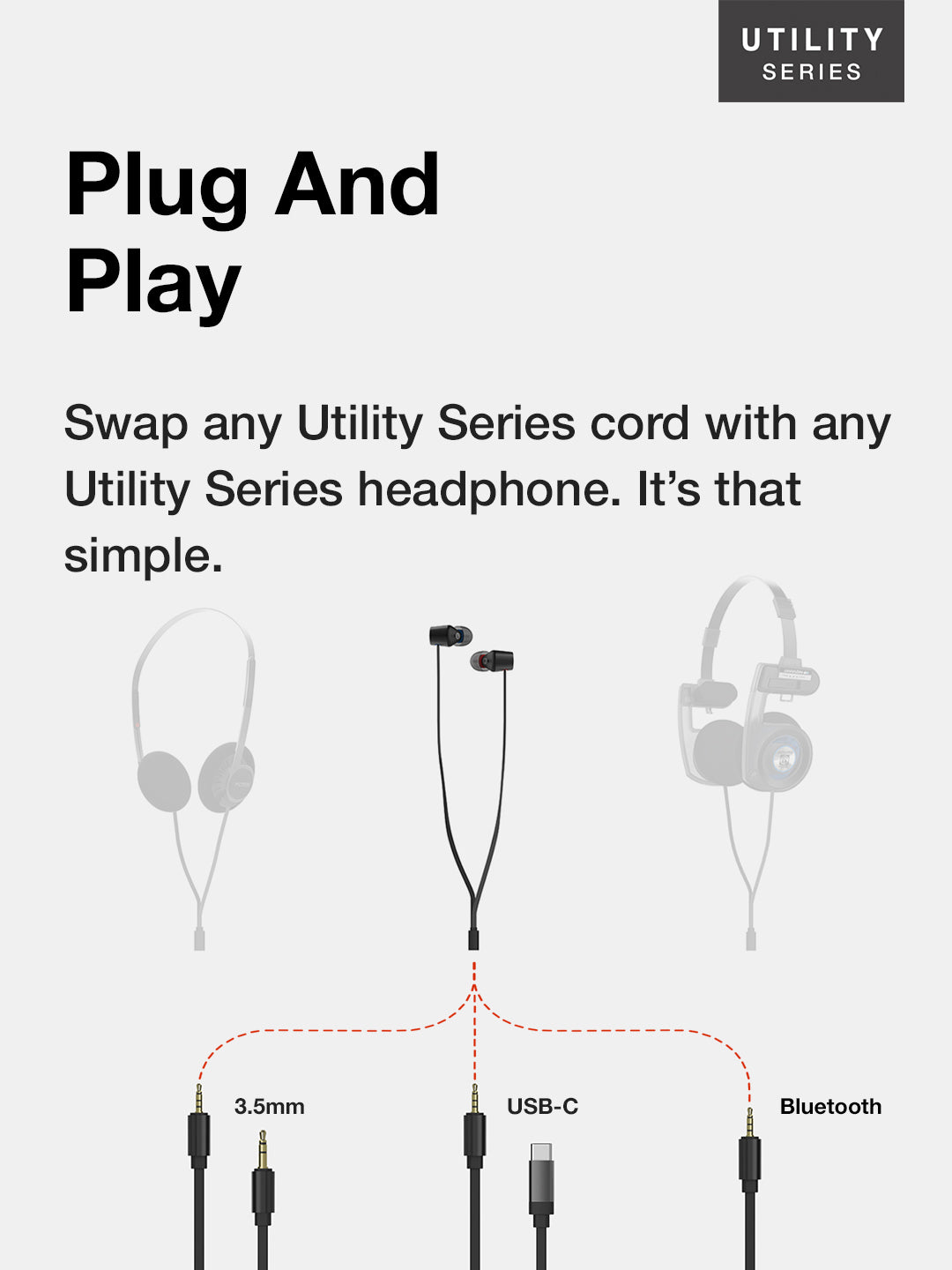 koss-keb90-utility-in-ear-headphones-with-detachable-cord-system image 5