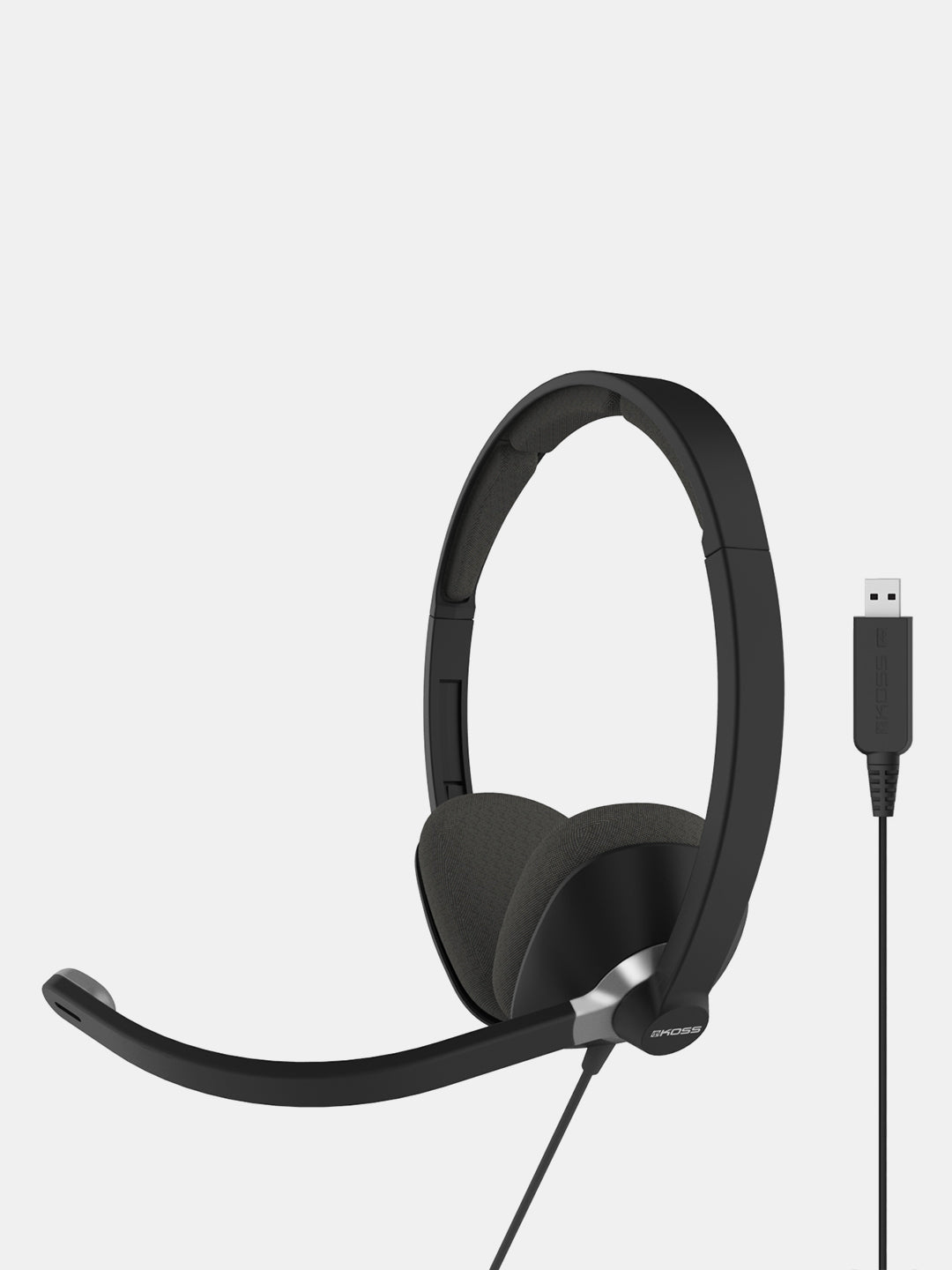 koss-cs300-usb-wired-communication-headset-with-noise-cancelling-mic image 1