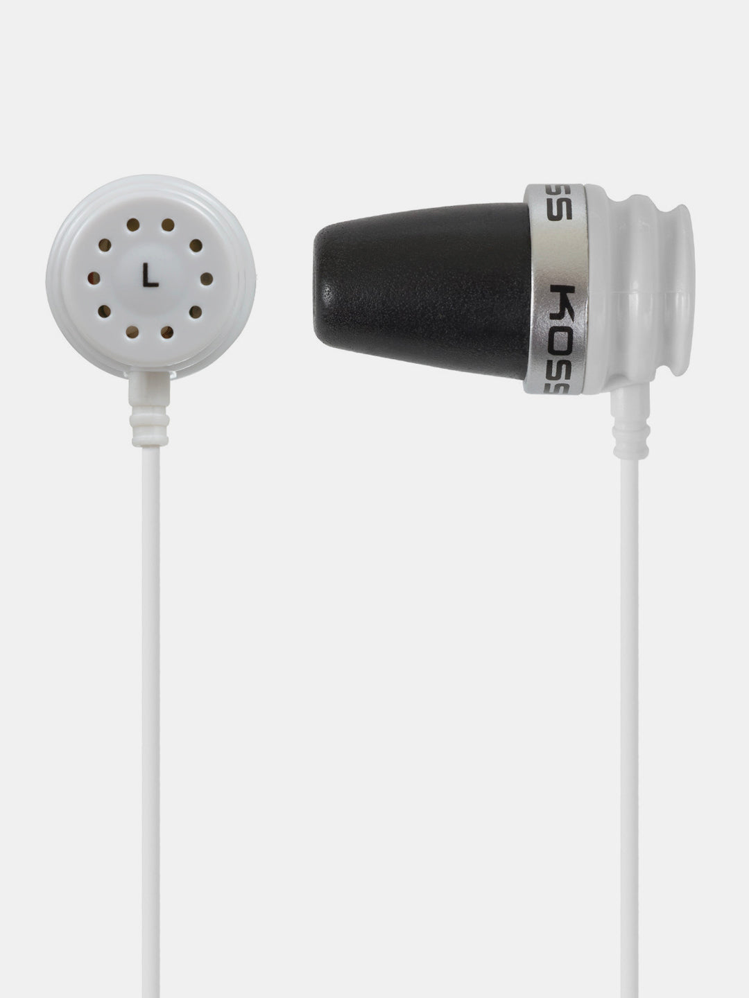 koss-sparkplug-in-ear-headphones-with-foam-ear-tips-high-fidelity-secure-fit image 2