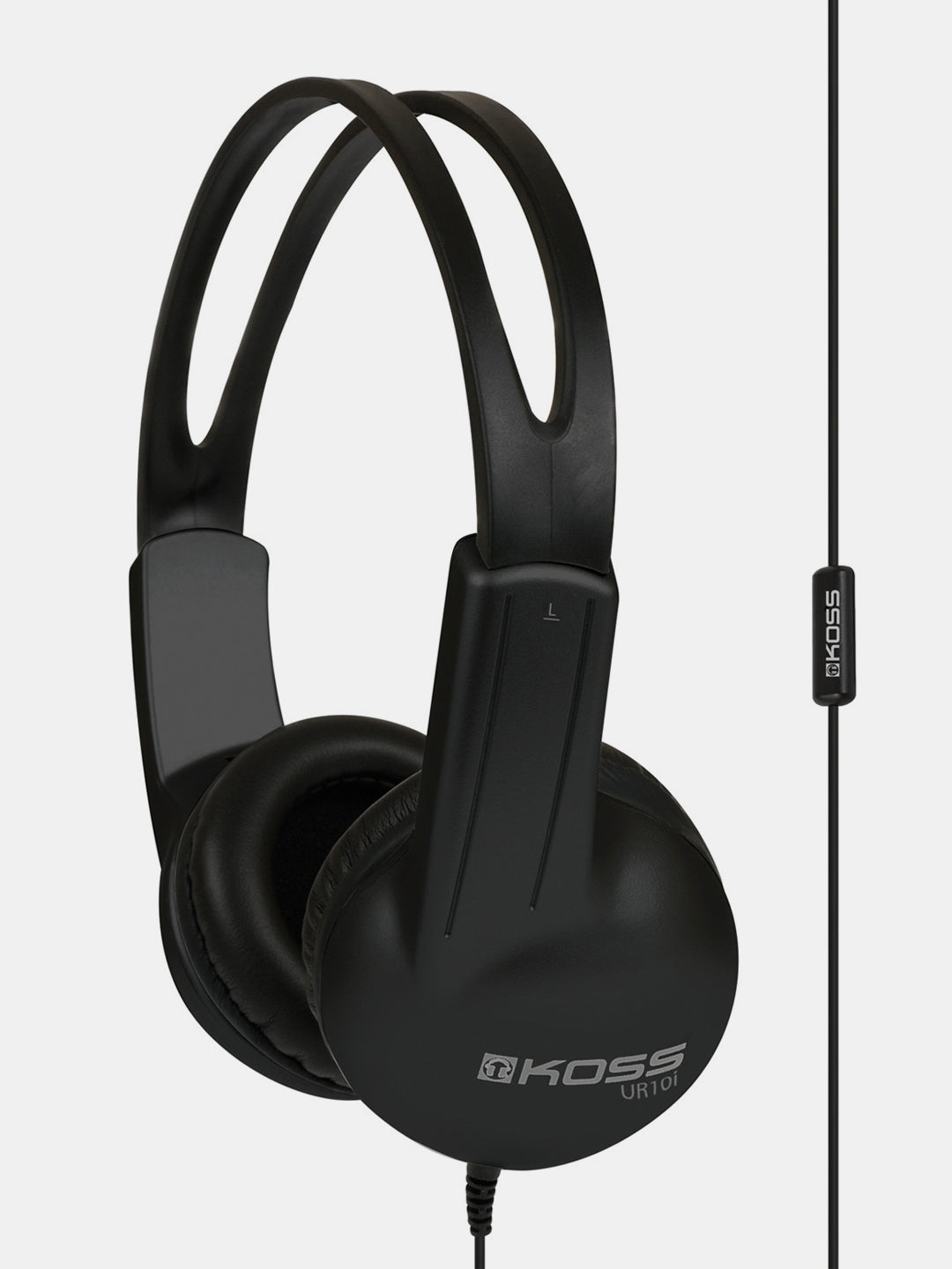 koss-ur10i-on-ear-headphones-with-mic-lightweight-for-school-education image 1