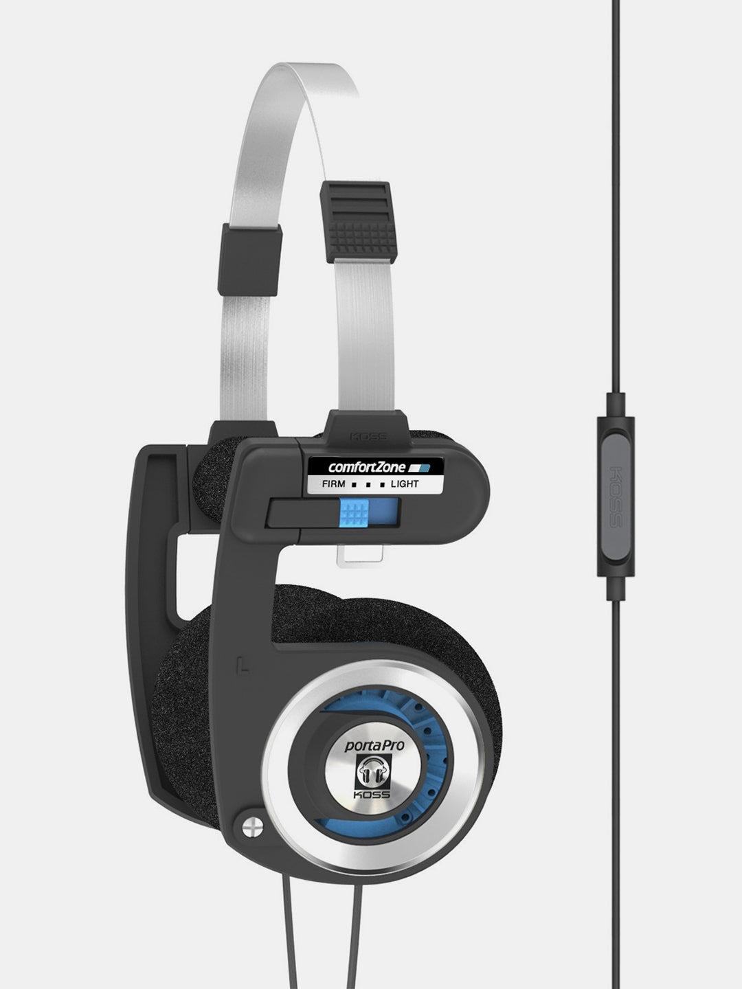 koss-porta-pro-headphones-with-mic-and-remote-cable-system-upgrade image 1