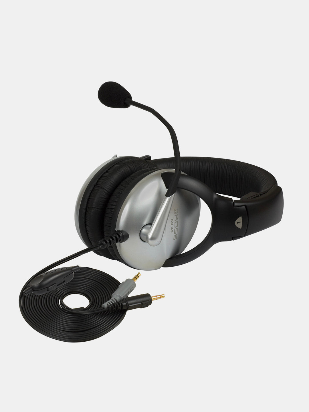 koss-sb49-full-size-communication-headset-with-microphone-and-volume-control image 3