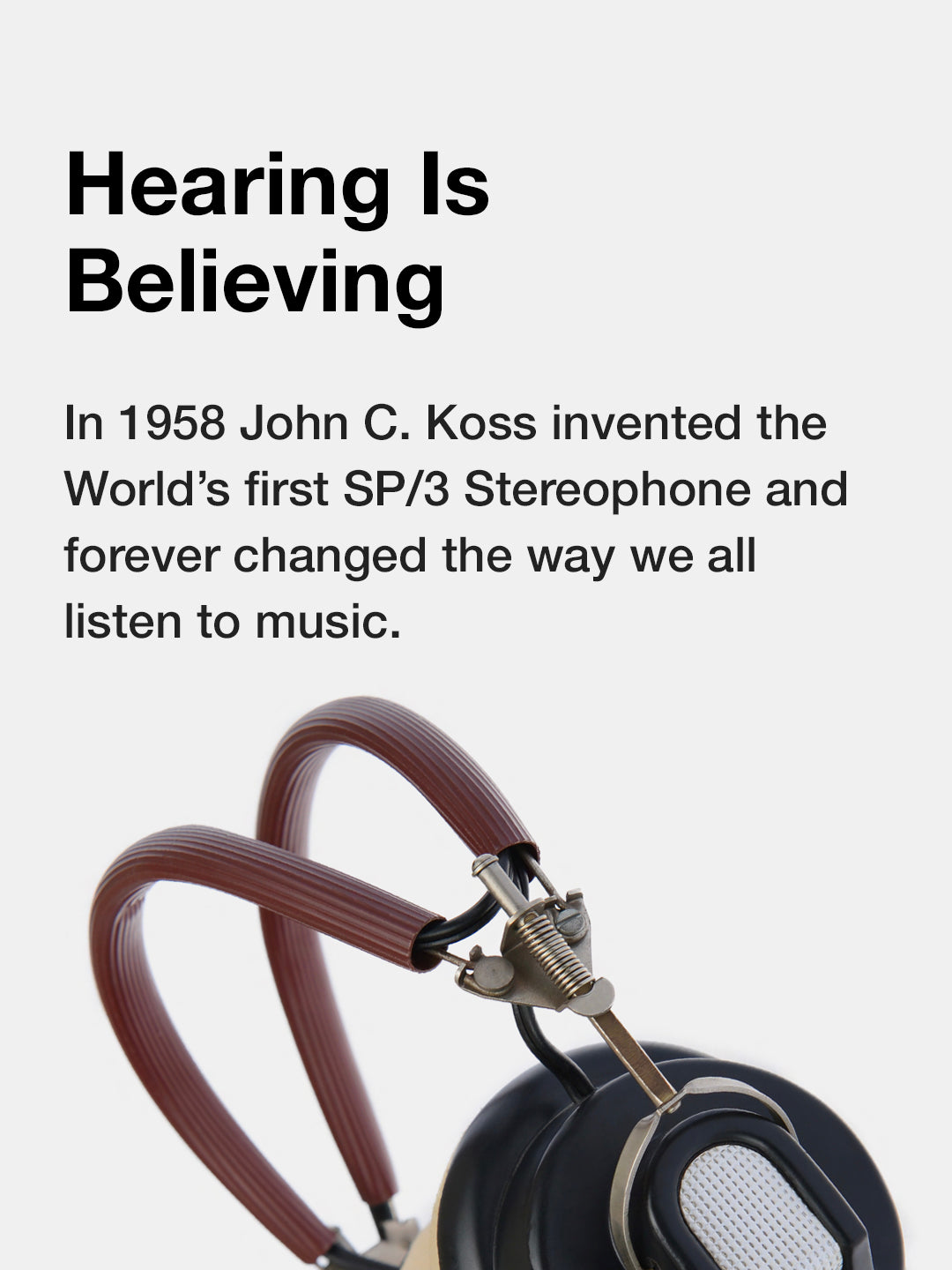 koss-sp-3-over-ear-headphones-1968-reissue image 5
