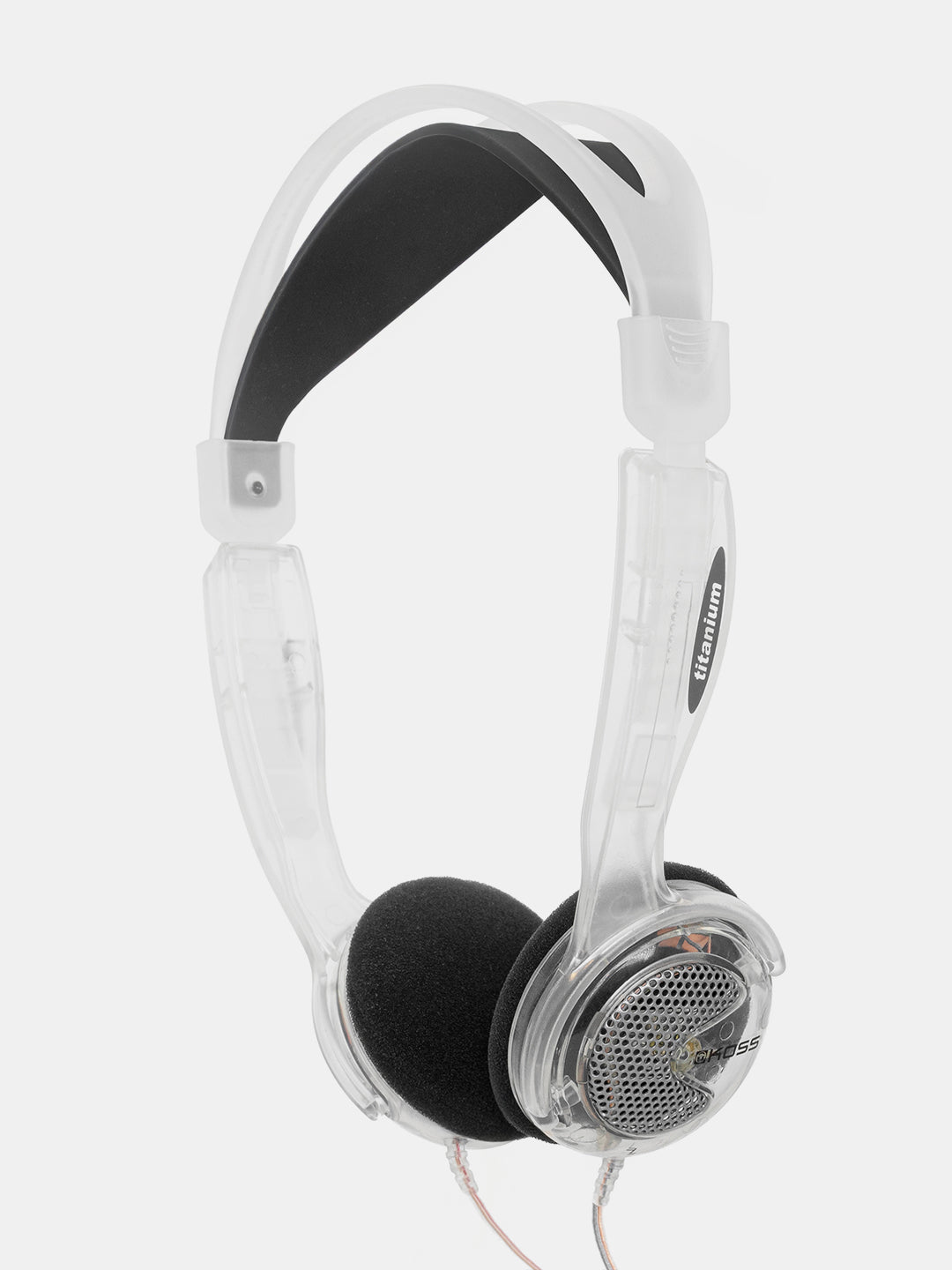 koss-ktxpro1-clear-on-ear-headphones-with-titanium-coated-drivers image 1