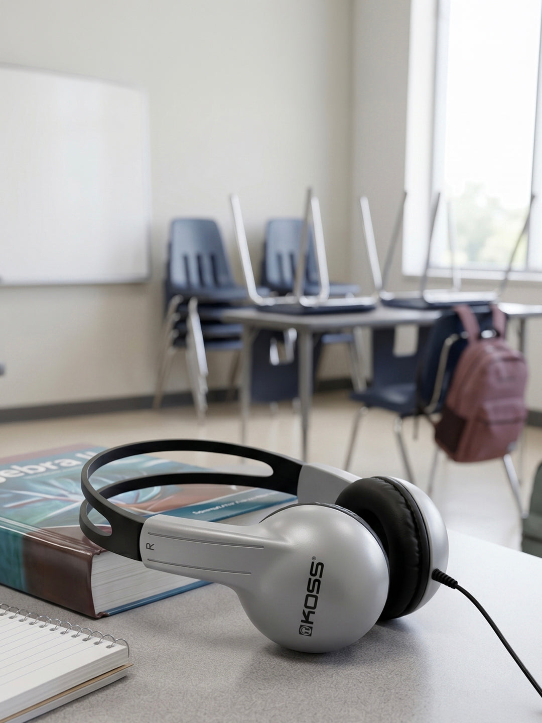 koss-ur10-educational-on-ear-headphones-with-adjustable-headband image 3