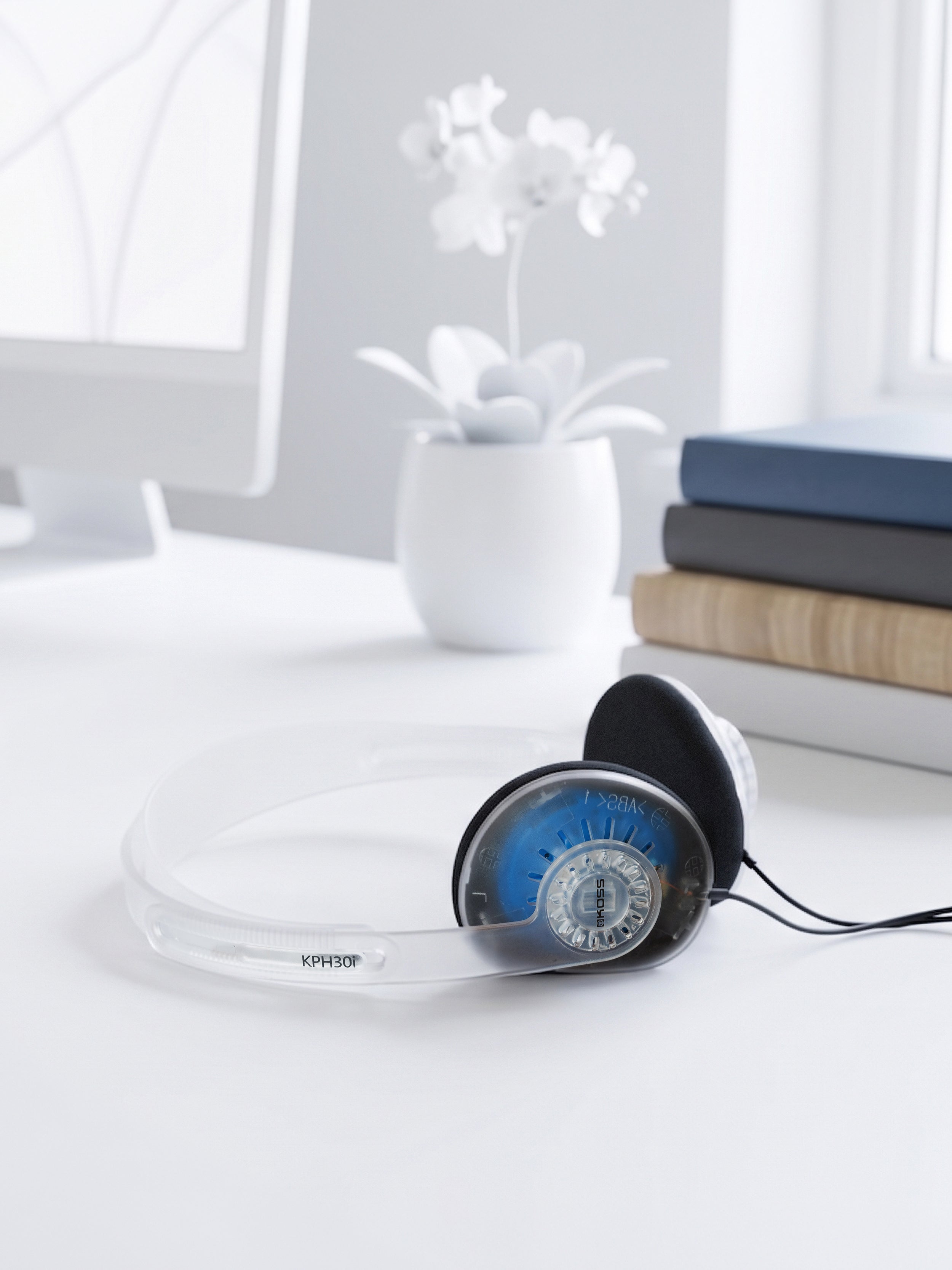 koss-kph30i-clear-on-ear-headphones image 2