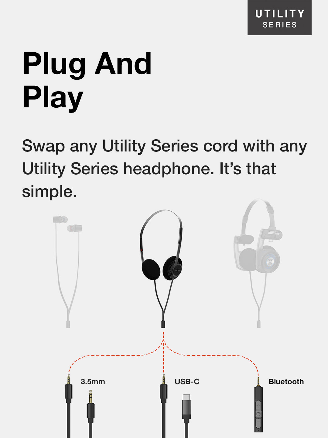 koss-kph40-utility-on-ear-headphones-detachable-cable-system image 7