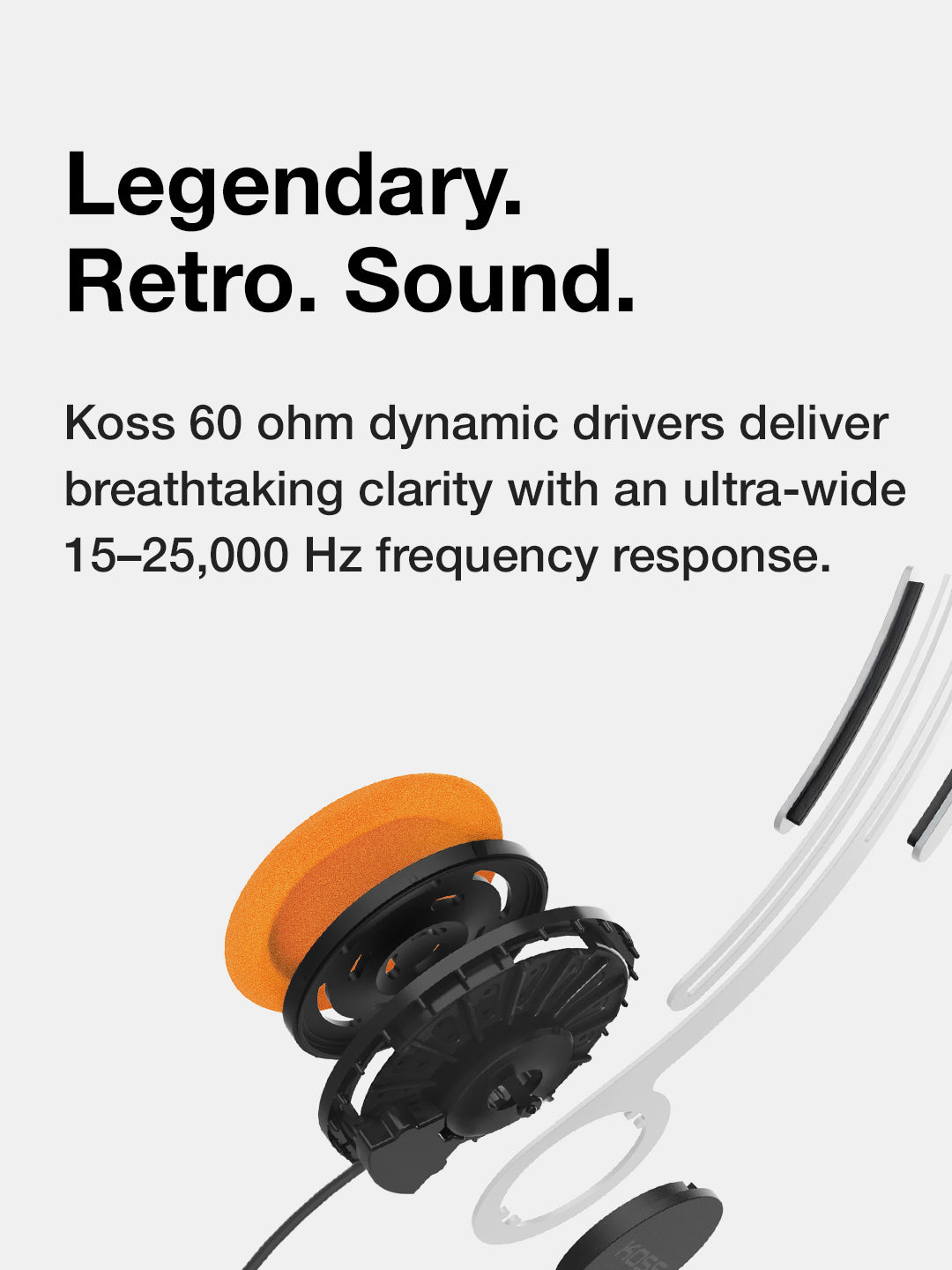 koss-kph40-retro-on-ear-headphones image 4