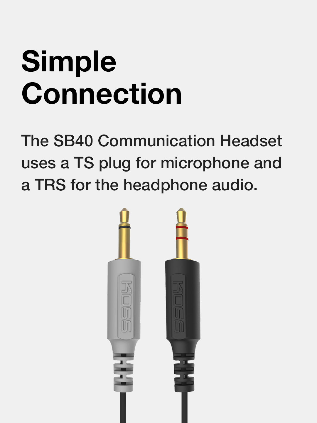 koss-sb40-full-size-gaming-communication-headset-with-noise-cancelling-microphon image 2